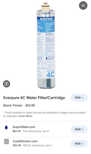 Everpure water filter - everpure, 4c