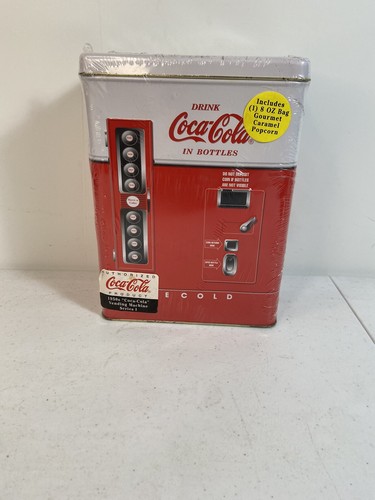Vintage coca cola tin - tin, bottle
